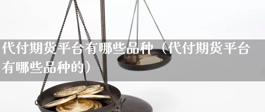 代付期货平台有哪些品种（代付期货平台有哪些品种的）_https://www.gzguangze.com_国际期货_第1张