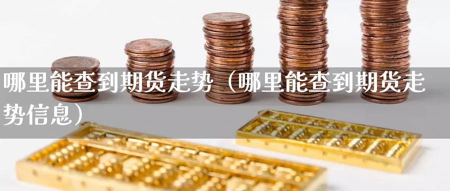 哪里能查到期货走势（哪里能查到期货走势信息）_https://www.gzguangze.com_国际期货_第1张