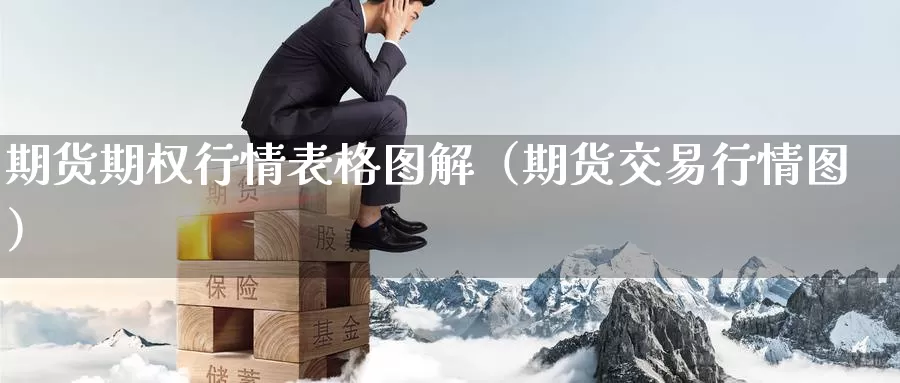 期货期权行情表格图解（期货交易行情图）_https://www.gzguangze.com_黄金期货_第1张