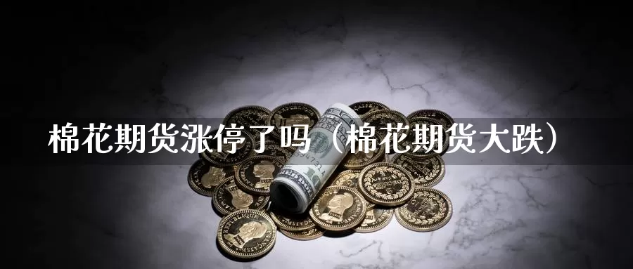 棉花期货涨停了吗（棉花期货大跌）_https://www.gzguangze.com_黄金期货_第1张