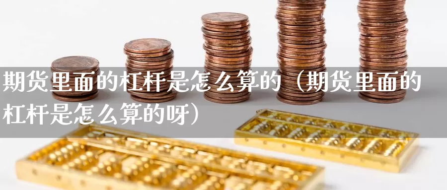 期货里面的杠杆是怎么算的（期货里面的杠杆是怎么算的呀）_https://www.gzguangze.com_原油期货_第1张